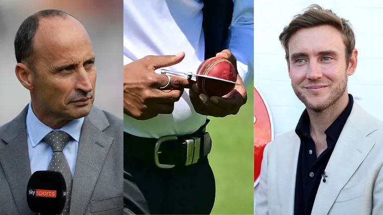 Stuart Broad Nasser Hussain