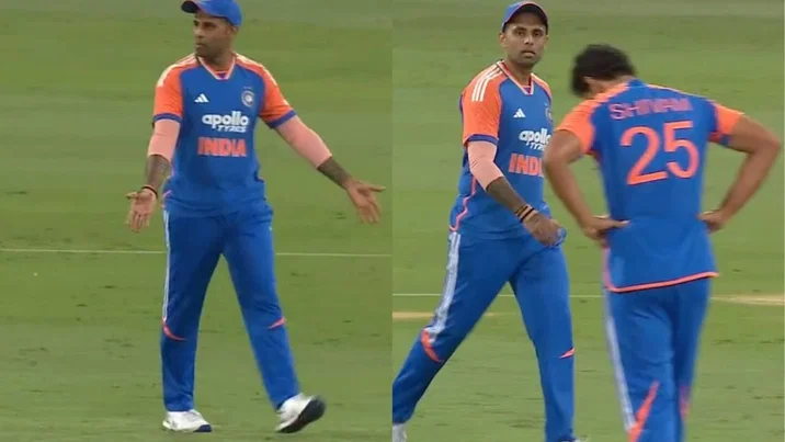 Suryakumar Yadav Blasts Shivam Dube