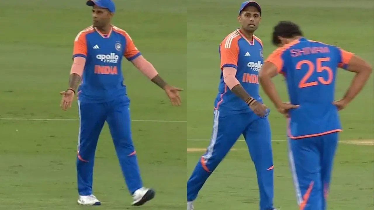 Suryakumar Yadav Blasts Shivam Dube