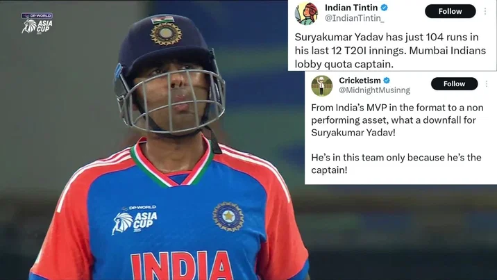Suryakumar Yadav TR 1