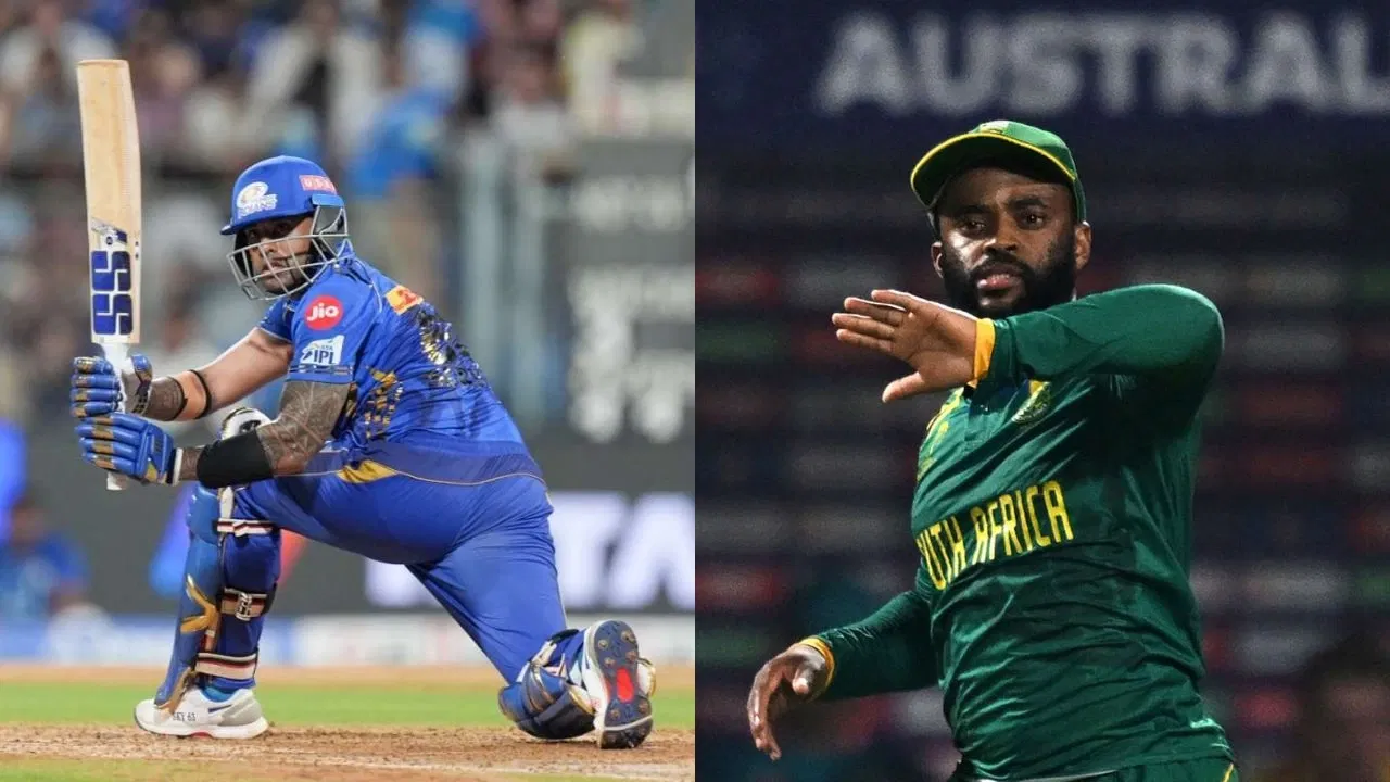 Suryakumar Yadav Temba Bavuma