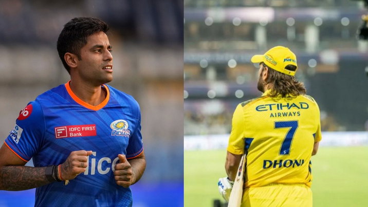 Suryakumar Yadav And MS Dhoni