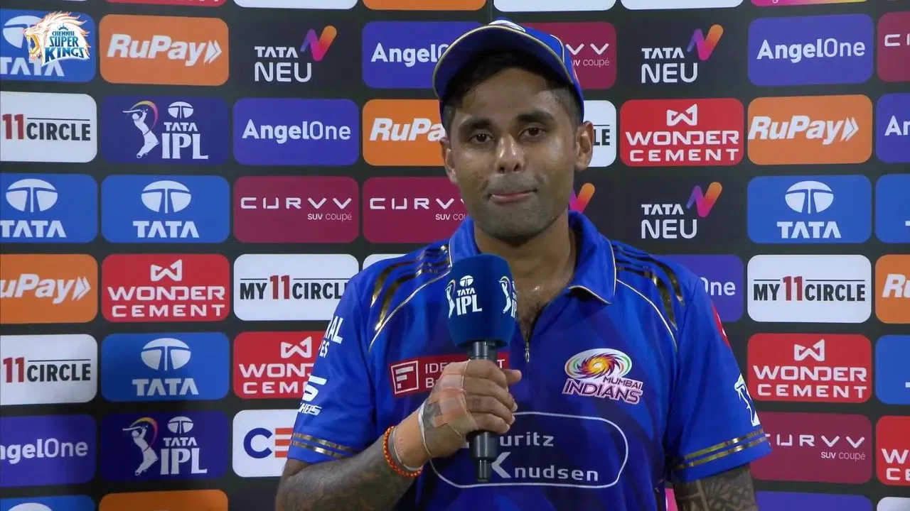 Suryakumar Yadav Post Match