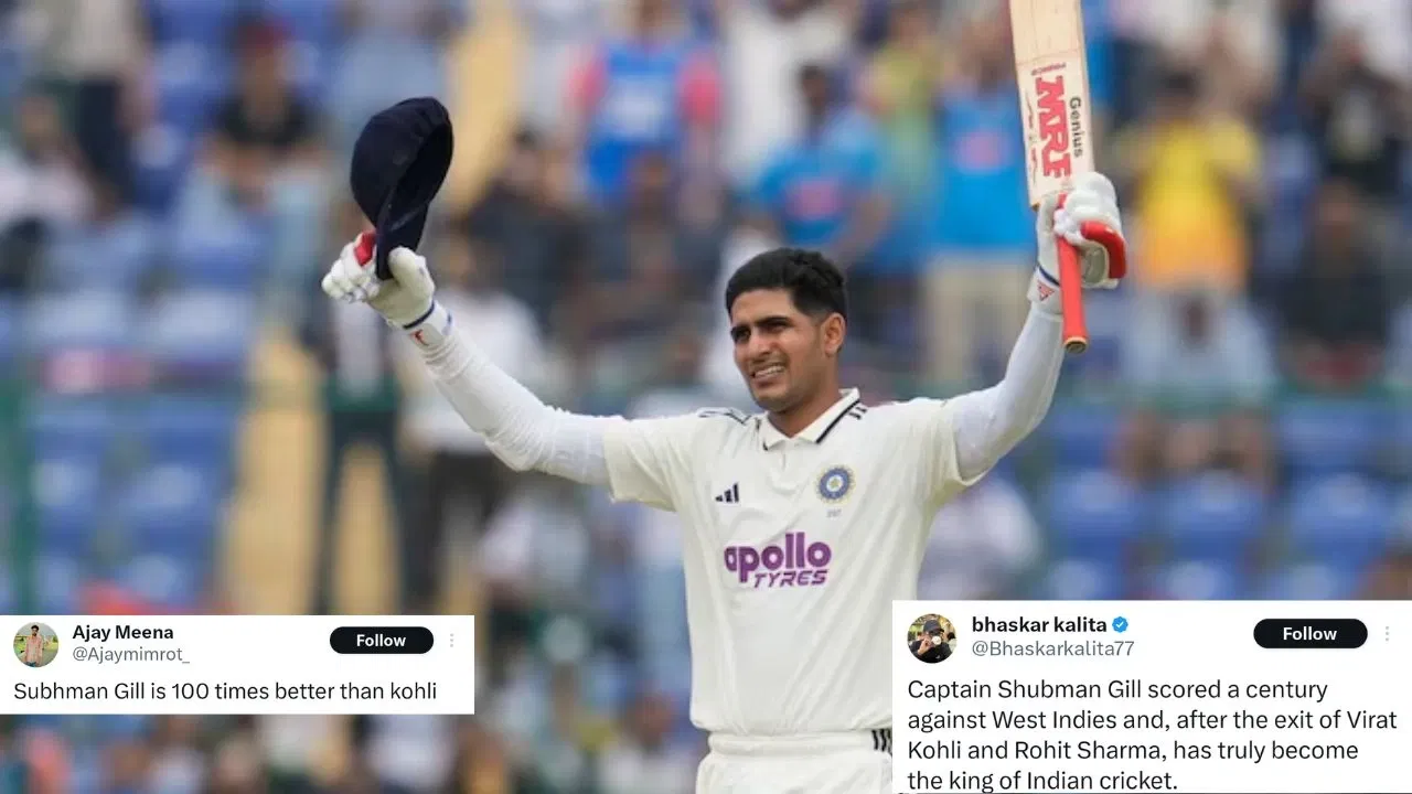 TR Shubman Gill CENTURY