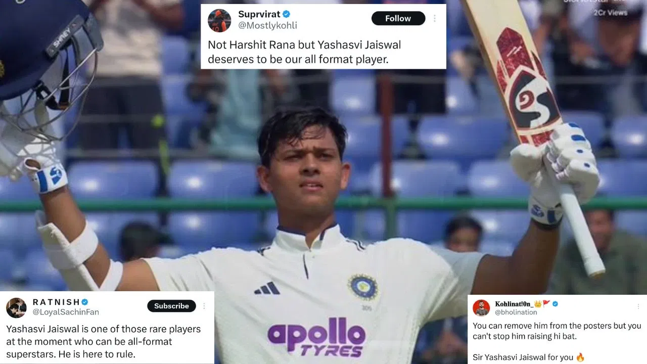 TR On Yashasvi Jaiswal Ton