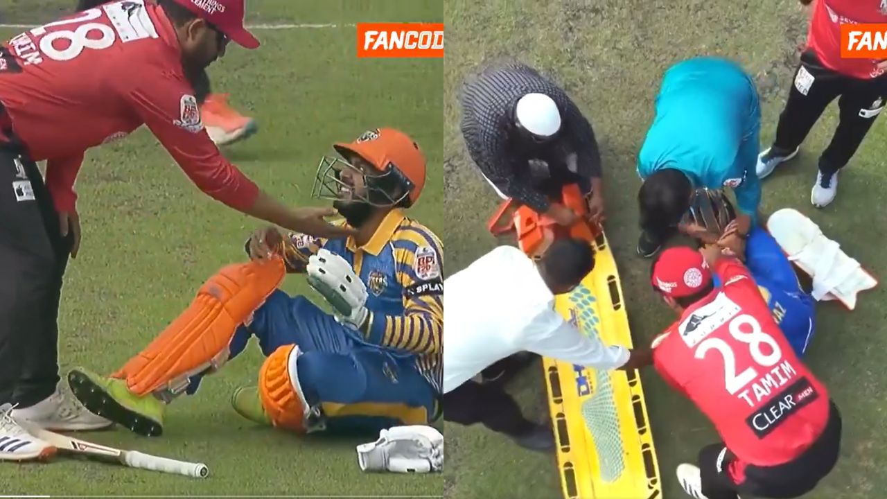 Tamim Iqbal Helps Mehidy Hasan Miraz