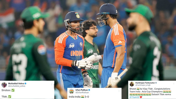 Tilak Varma TR India Beat Pakistan in Asia Cup