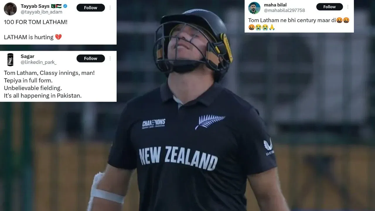 Tom Latham Destroys Pakistan Fans React