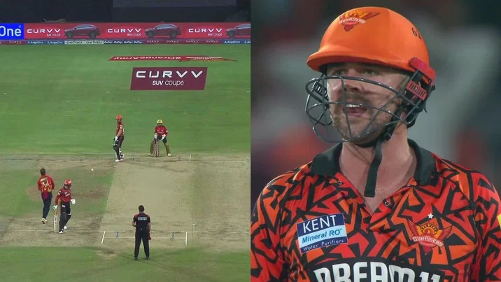 Travis Head Glenn Maxwell Fight
