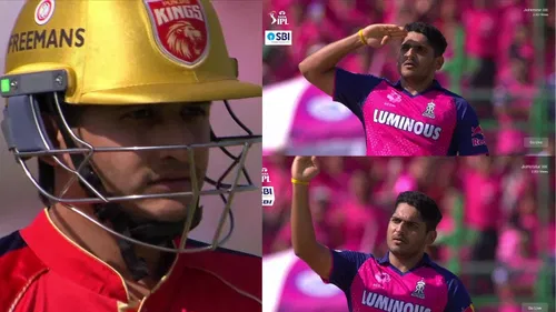 Tushar Deshpande Send Off To Priyansh Arya