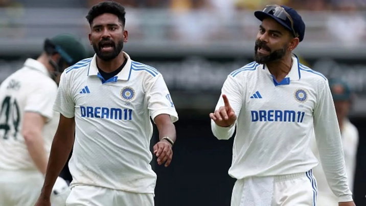 Mohammed Siraj turns fanboy as he flaunts framed Virat Kohli jersey on home wall