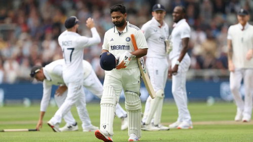 Rishabh Pant ruled out by BCCI due to injury