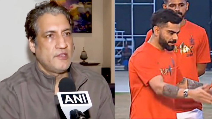 Atul Wassan and Virat Kohli