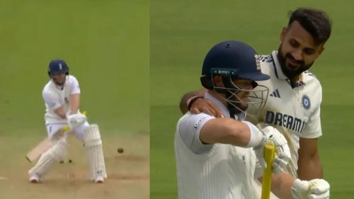 Ben Duckett ridicules Akash Deep with a reverse scoop
