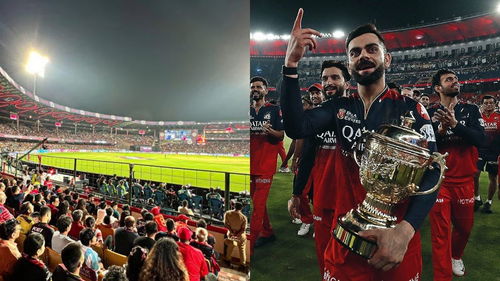 RCB's Chinnaswamy Stadium banned by BCCI