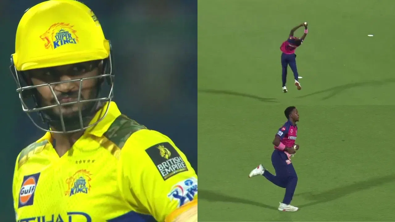 Urvil Patel Dismissal Kwena Maphaka Catch
