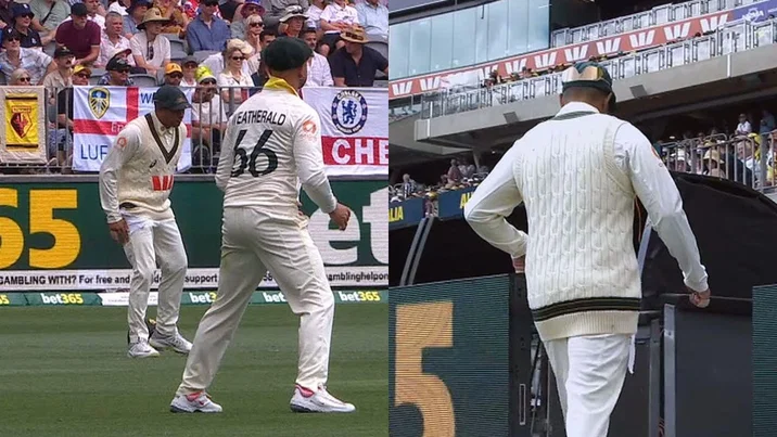 Usman Khawaja Leaves Field Injured