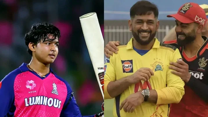 Vaibhav Suryavanshi MS Dhoni Virat Kohli