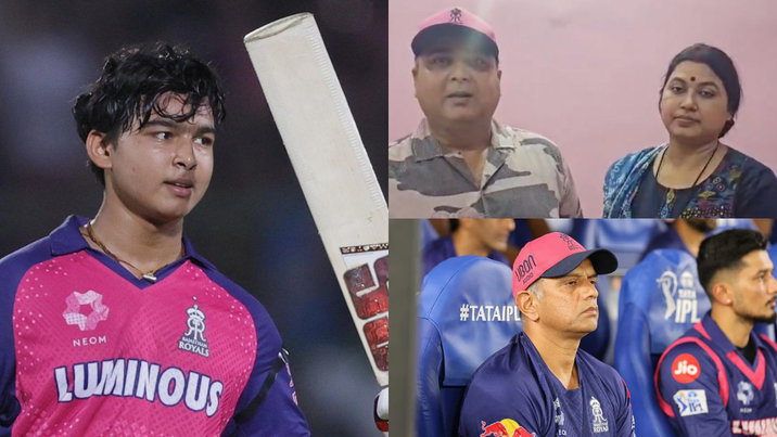 Vaibhav Suryavanshi S Parents Rahul Dravid