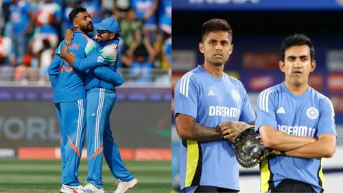 Varun Chakravarthy Rohit Sharma Suryakumar Yadav Gautam Gambhir