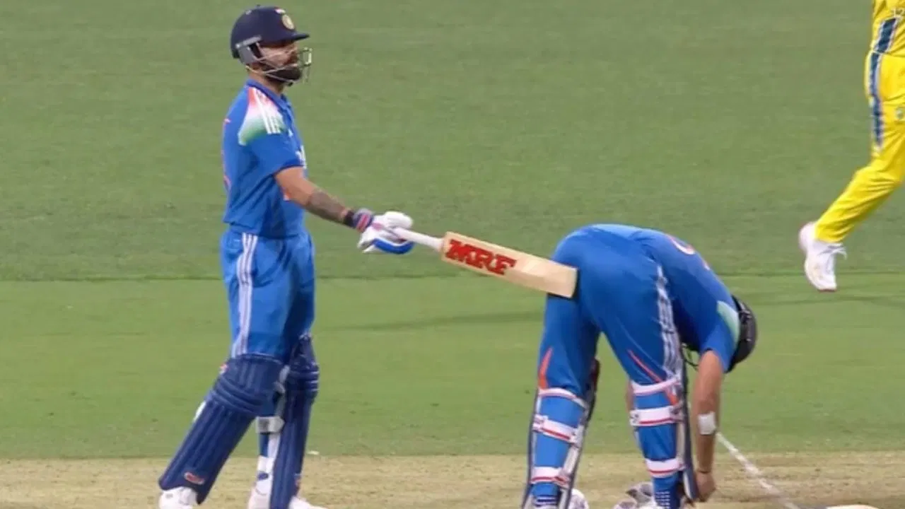 Virat Kohli Hits Rohit Sharma