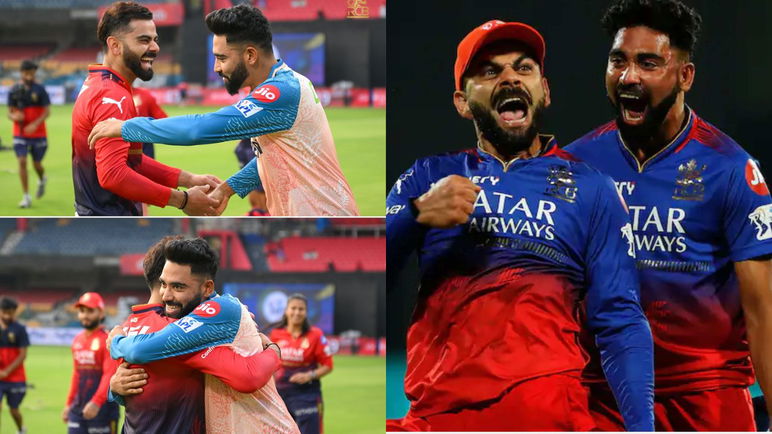 Virat Kohli Mohammed Siraj