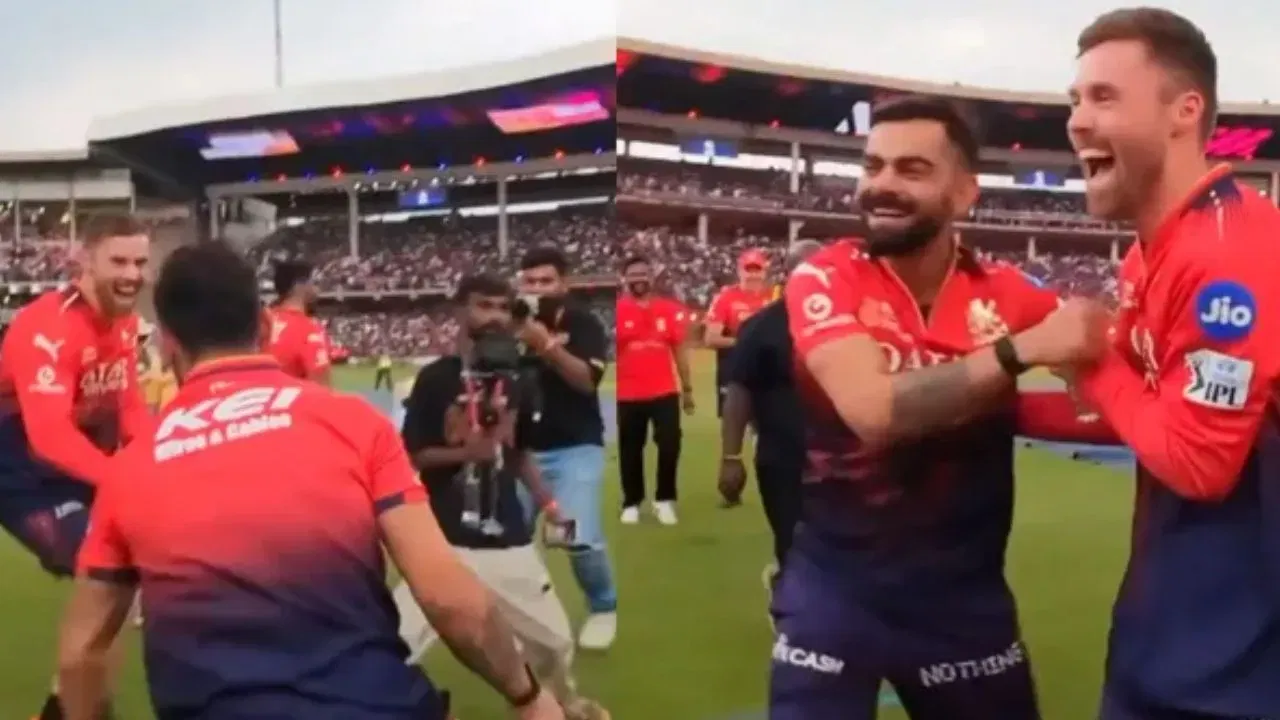 Virat Kohli Phil Salt In Funny Banter