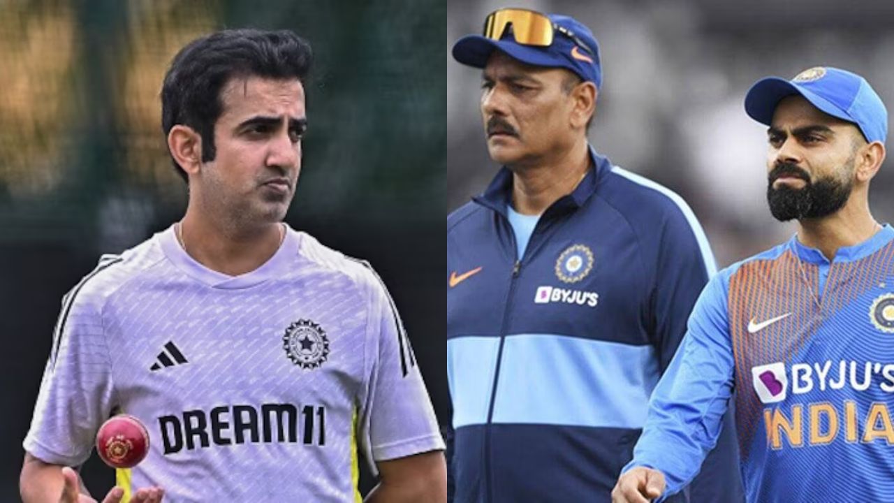 Virat Kohli Ravi Shastri Gautam Gambhir