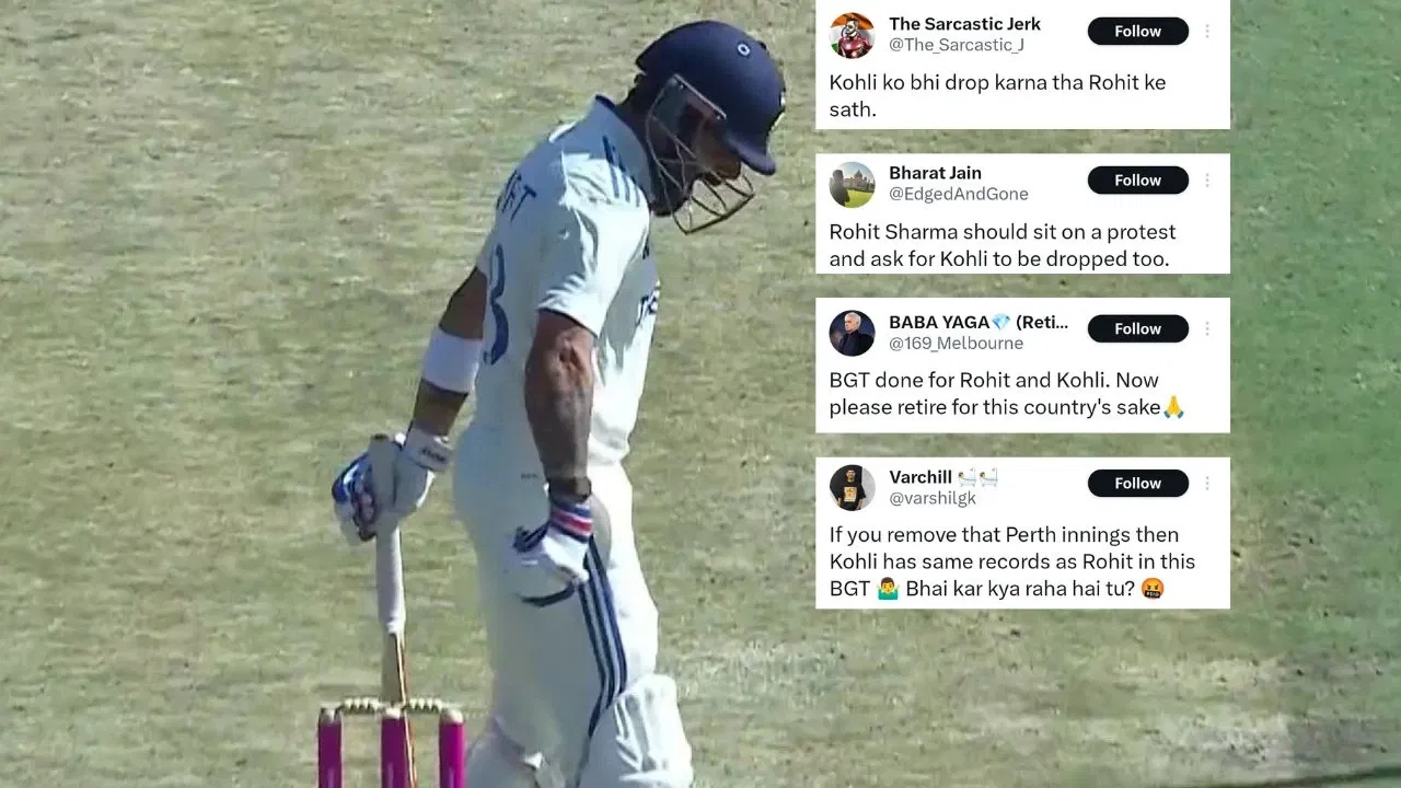 Virat Kohli Sydney Test Failure TR