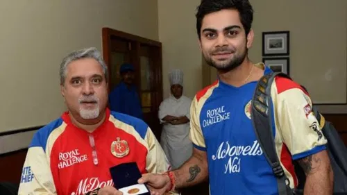 Virat Kohli Vijay Mallya