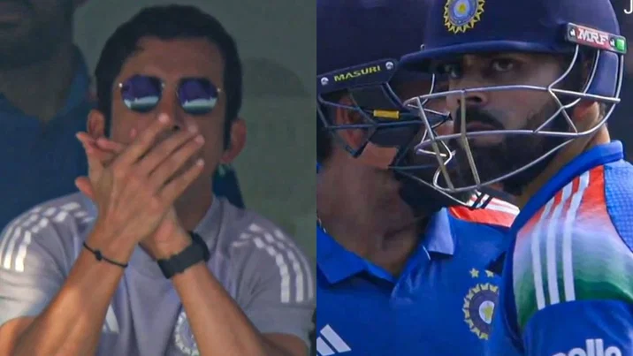 Ravi Shastri, Virat Kohli Angry At Gautam Gambhir Batter S Death Stare After Rohit Sharma S Fifty In Ranchi Breaks Internet