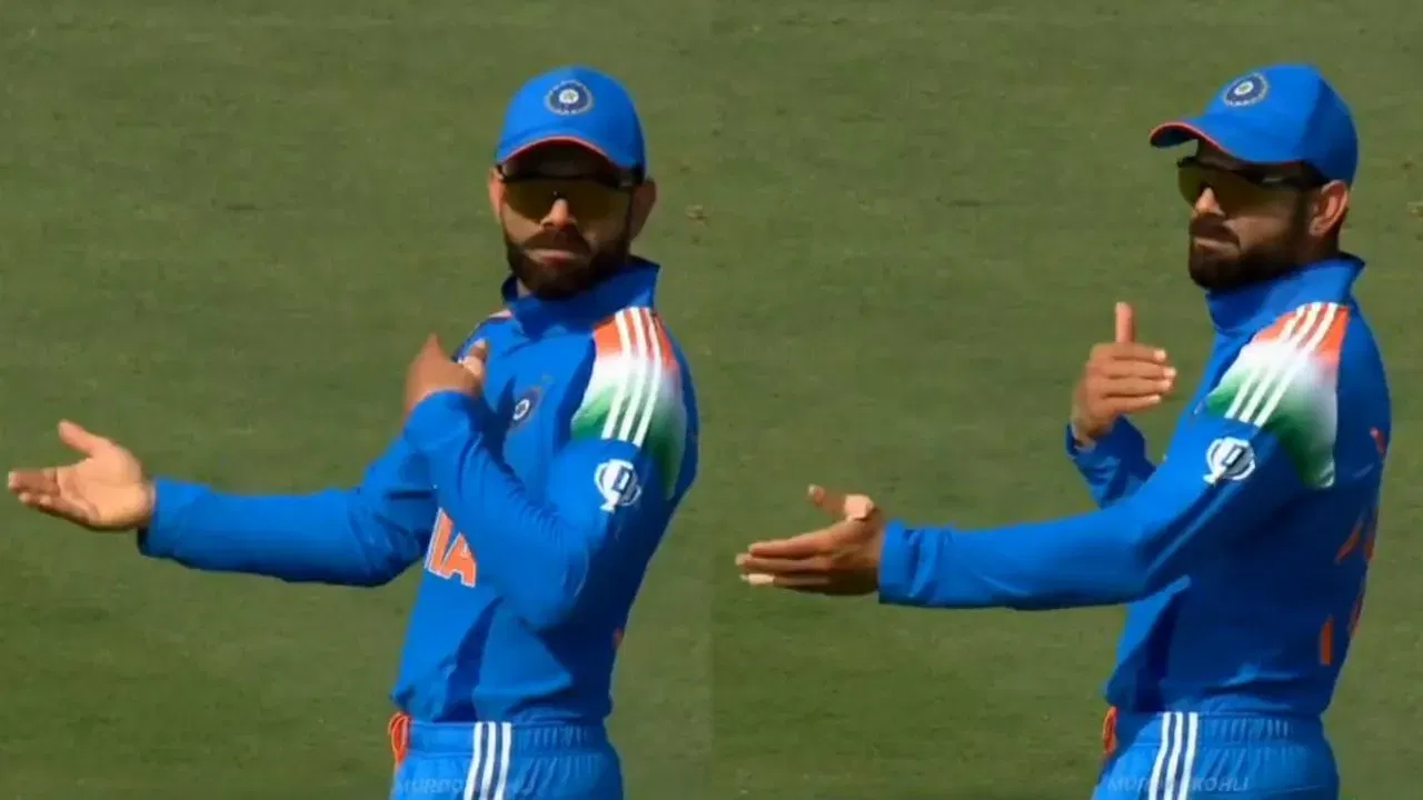 Virat Kohli Dances At Barabati Stadium