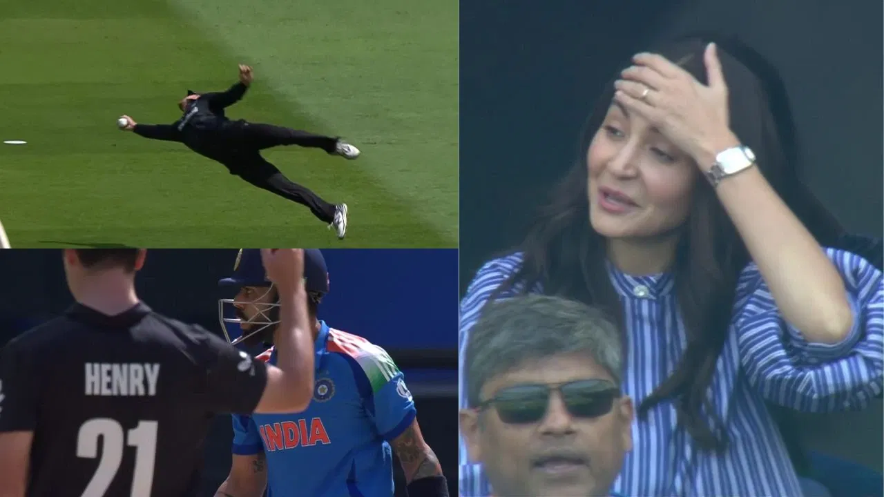 Virat Kohli Dismissed By Glenn Phillips Catch