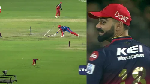 Virat Kohli Fielding Error