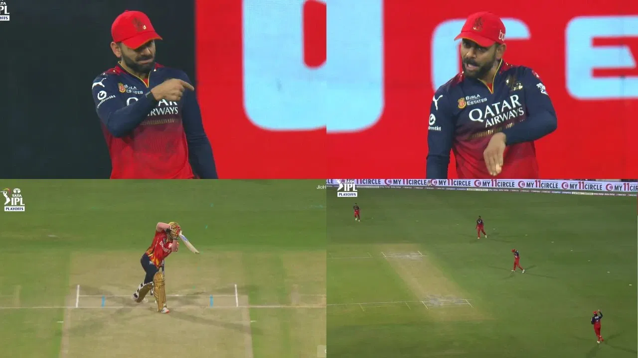 Virat Kohli Plots Priyansh Arya Dismissal