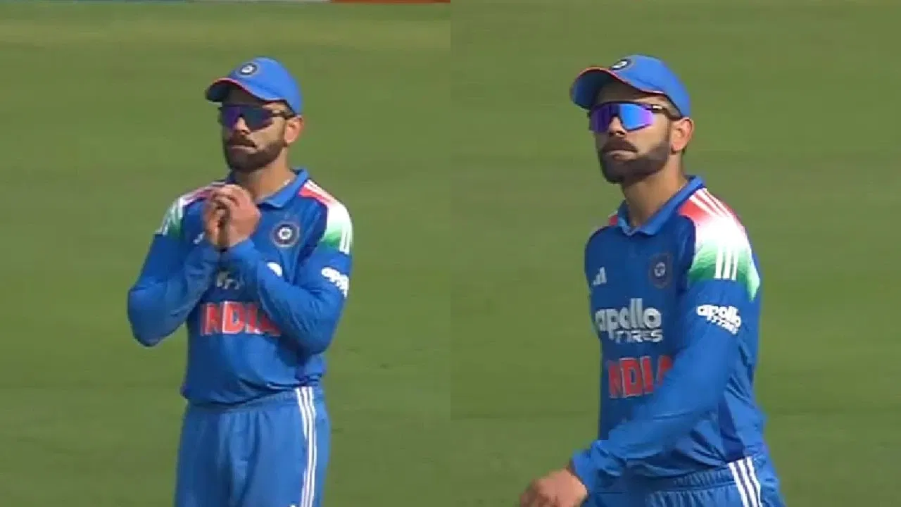 Virat Kohli S Savage Swag Walk After Taking Temba Bavuma S Catch Sparks Mockery Claims