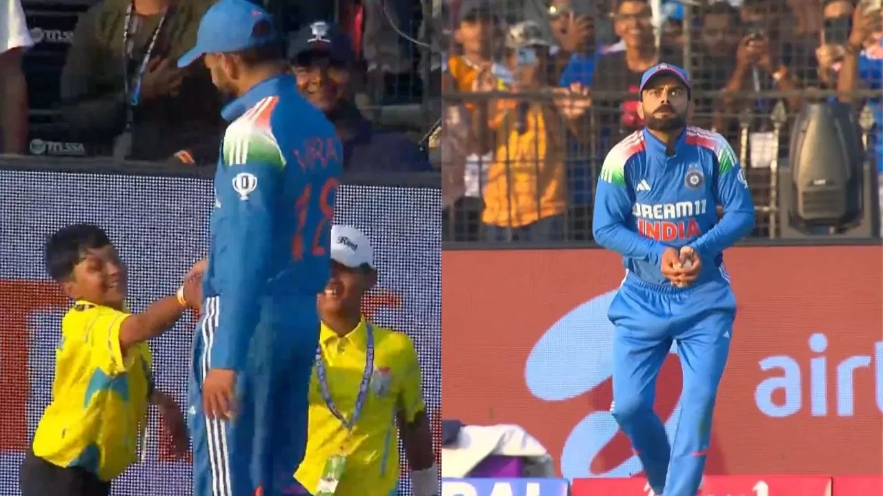 Virat Kohli Shakes Hands With Ball Boys Takes Catch To Dismiss Joe Root