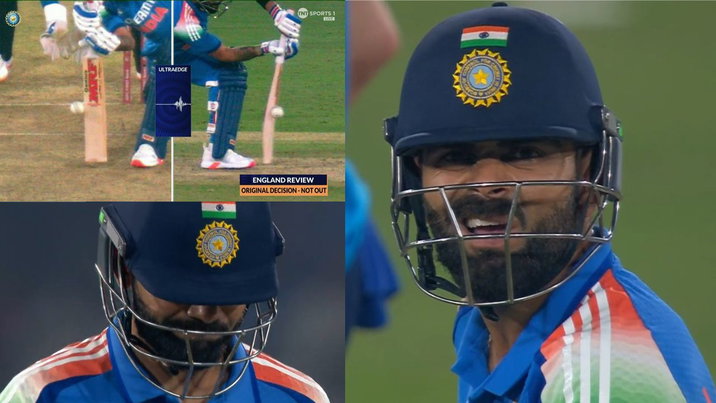 Virat Kohli Shocked After His Dismissal