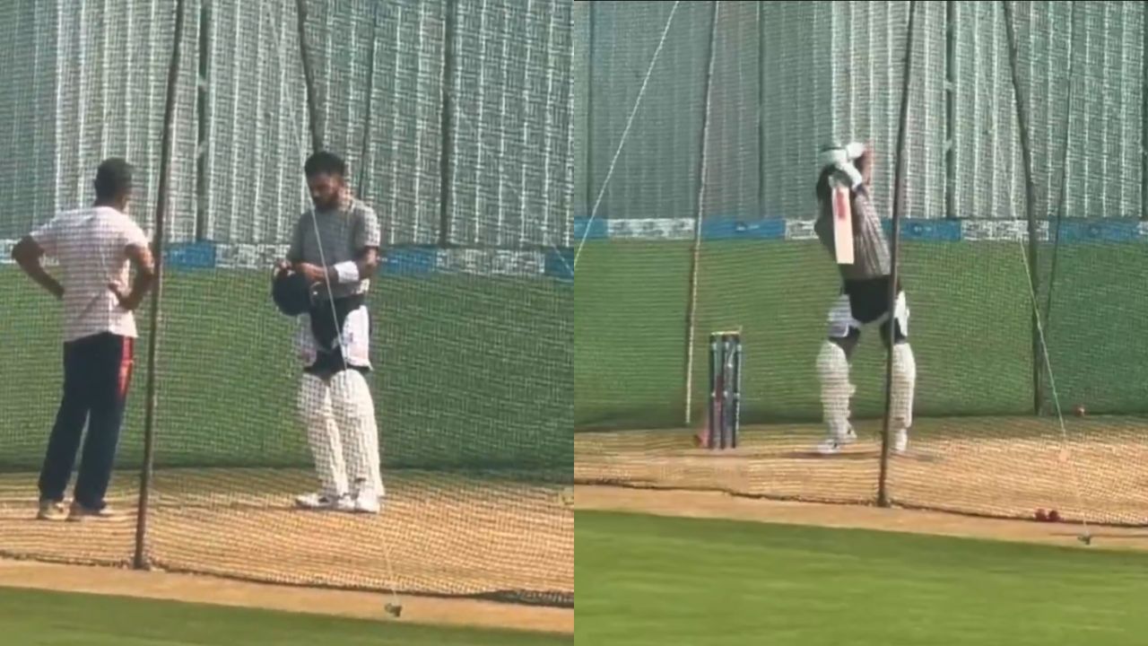 Virat Kohli Trains With Sanjay Bangar