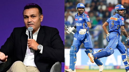Virender Sehwag Tilak Varma Hardik Pandya Mumbai Indians IPL 2025