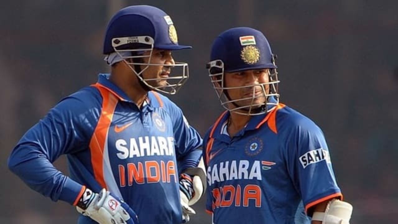 Virender Sehwag And Sachin Tendulkar