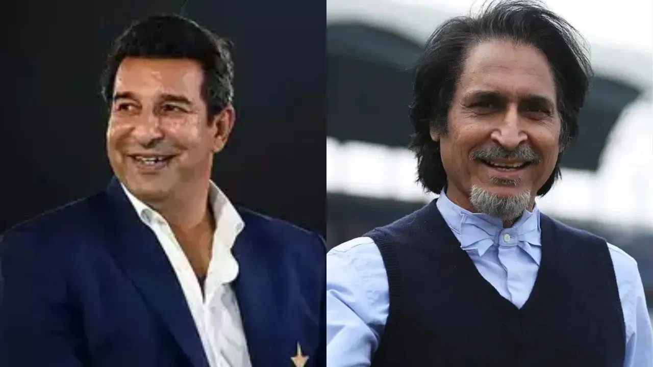 Wasim Akram Ramiz Raja