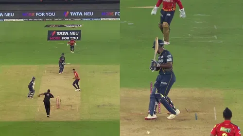 Watch Arshdeep Singh Produces Freak Dismissal To Send Back Rahul Tewatia Destroys Sherfane Rutherford S Stumps