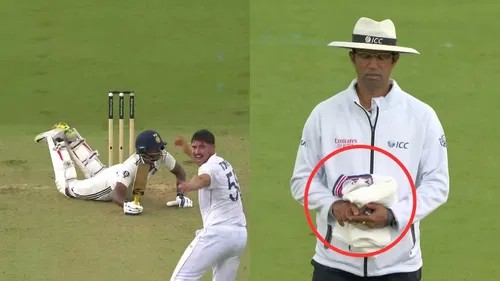 Watch Blatant Cheating Kumar Dharmasena Caught Helping England Avoid DRS Blunder Vs Sai Sudharsan