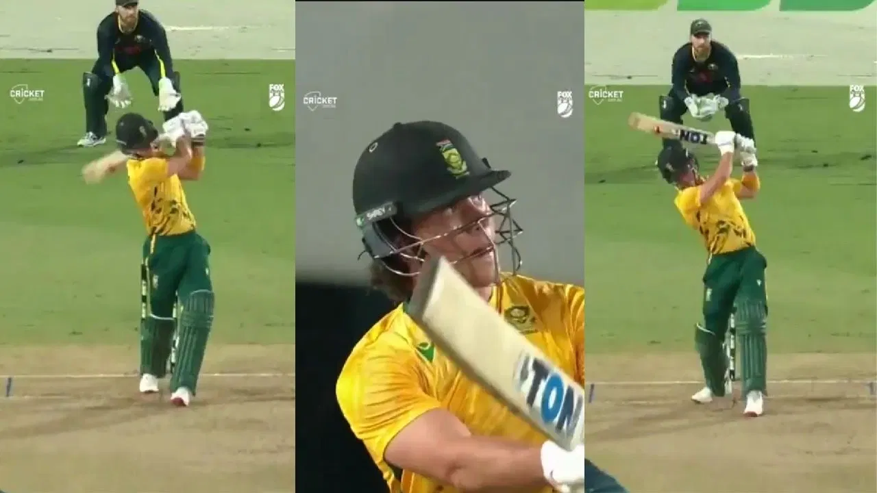 Watch Dewald Brevis Obliterates Australia With Monster Sixes Flying Out Of The Stadium