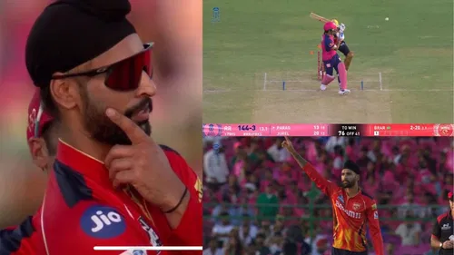 Watch Harpreet Brar Rocks Sunglasses In Fiery Celebration With Arshdeep Singh After Dismissing Riyan Parag