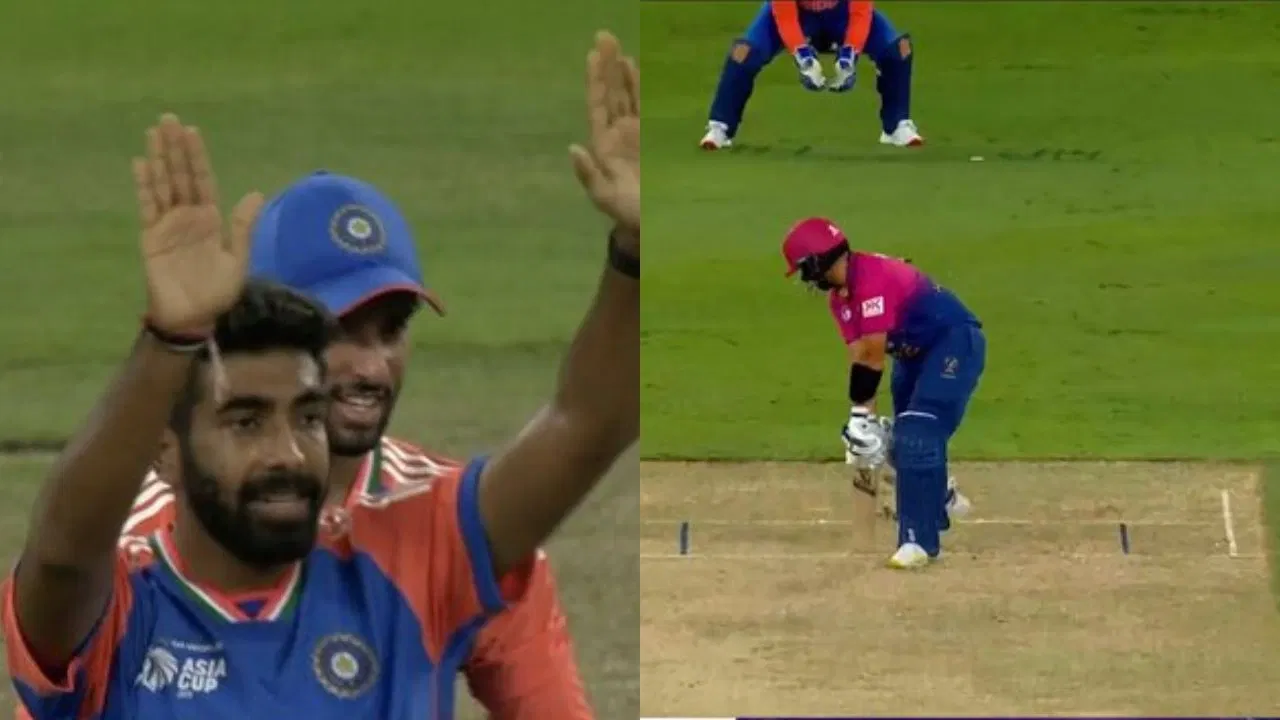 Watch Jasprit Bumrah Bamboozles Alishan Sharafu With A Deadly Toe Crushing Yorker In Asia Cup 2025