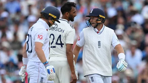 Watch Joe Root Turns Virat Kohli In Explosive Fight With Prasidh Krishna At The Oval
