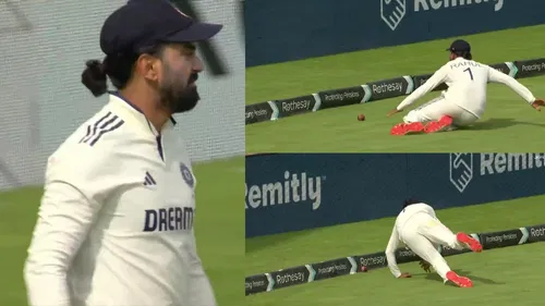 Watch KL Rahul S Horrible Fielding Botch Gifts England Free Runs At Old Trafford Manchester