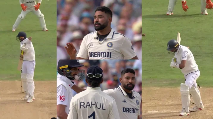 Watch Mohammed Siraj Brutally Hits Shoaib Bashir On Head Then Destroys Stumps To Bag Stunning 6 Fer At Edgbaston
